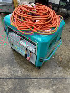 ตู้เชื่อมพร้อมชุดปั่นไฟDenyo รุ่นใหม่ มือสองญี่ปุ่น