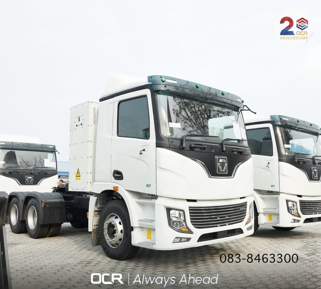 รถบรรทุกหัวลาก พลังงานไฟฟ้า 100% XCMG รุ่น XGA4253BVWC ใหม่ป้ายแดง รถบรรทุกหัวลาก พลังงานไฟฟ้า 100% XCMG รุ่น XGA4253BVWC ใหม่ป้ายแดง
