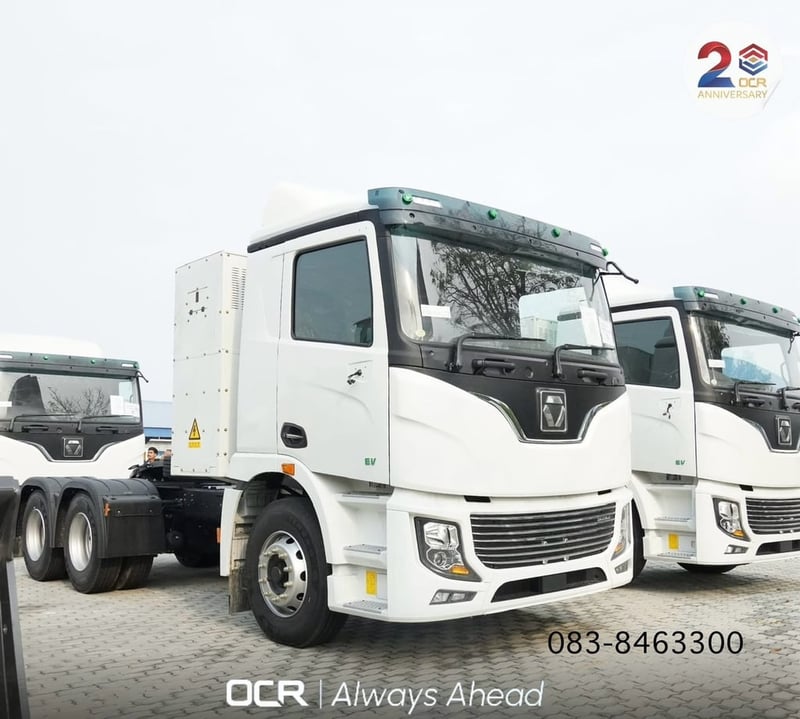 รถบรรทุกหัวลาก พลังงานไฟฟ้า 100% XCMG รุ่น XGA4253BVWC ใหม่ป้ายแดง