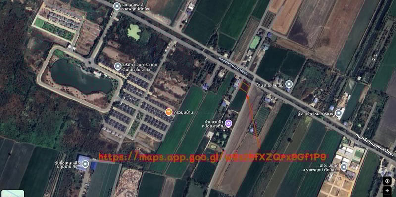 ที่ดินทำเลทองบนถนนราชพฤษ์ ขนาด1ไร่ สวยมาก