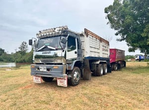 รถ10ล้อเดก้าพ่วงแม่ลูก 300แรง รถ10ล้อเดก้าพ่วงแม่ลูก 300แรง