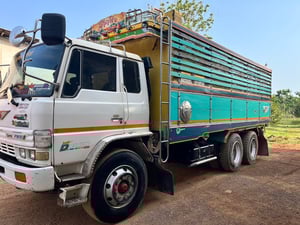 รถ10พ่วงHinoF17 เครื่อง Jo8e 260แรงโบ พร้อมใช้งาน 