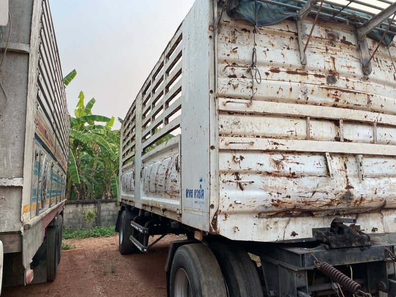 รถพ่วง(ไม่ดั้ม)mitsubishi 270 แรง รุ่น fn61 แม่ปี 55 ลูกปี 57 เครื่อง 6m60 รถพ่วง(ไม่ดั้ม)mitsubishi 270 แรง รุ่น fn61 แม่ปี 55 ลูกปี 57 เครื่อง 6m60