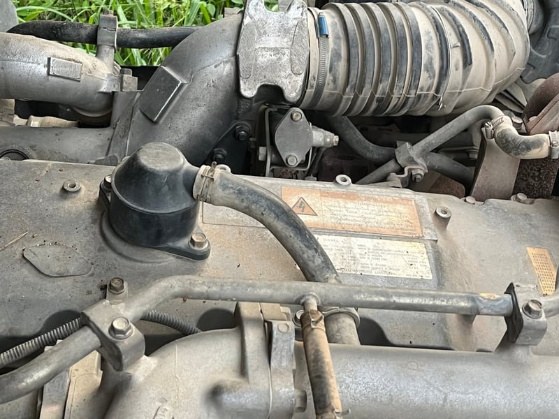 รถ10พ่วงISUZU 360แม่ลูกปี57 ดั้มเสาธง 