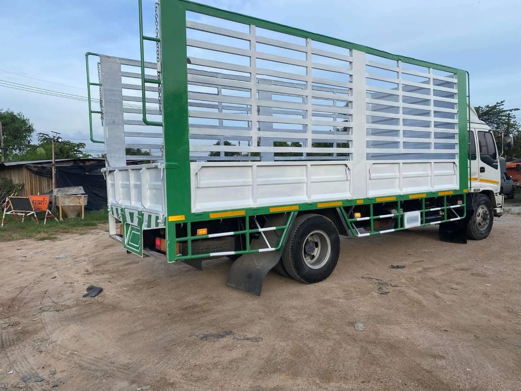 10ล้อHINOแท่นเตี้ย190แรงยาว6.60ม 10ล้อHINOแท่นเตี้ย190แรงยาว6.60ม