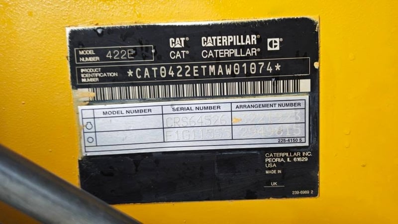 รถตักหน้าขุดหลัง CAT 422E 2เพลา 0819333780