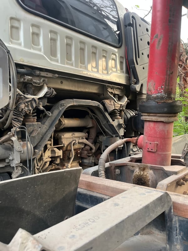 รถ10พ่วงISUZU 360แม่ลูกปี57 ดั้มเสาธง 