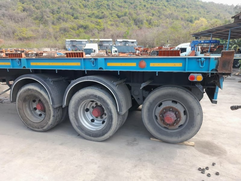 หางพื้นเรียบ3เพลาRCK