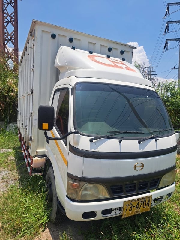 รถ6ล้อHino ตู้บานเปิด ปี47 0819333780