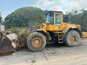 รถตักล้อยางวอนโว่L120E รถตักล้อยางวอนโว่L120E