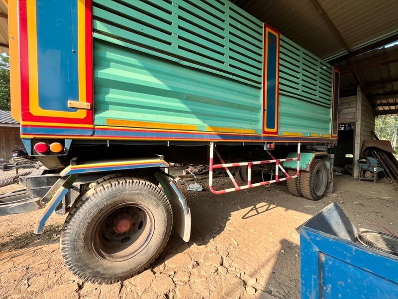 รถ10พ่วงHinoF17 เครื่อง Jo8e 260แรงโบ พร้อมใช้งาน 