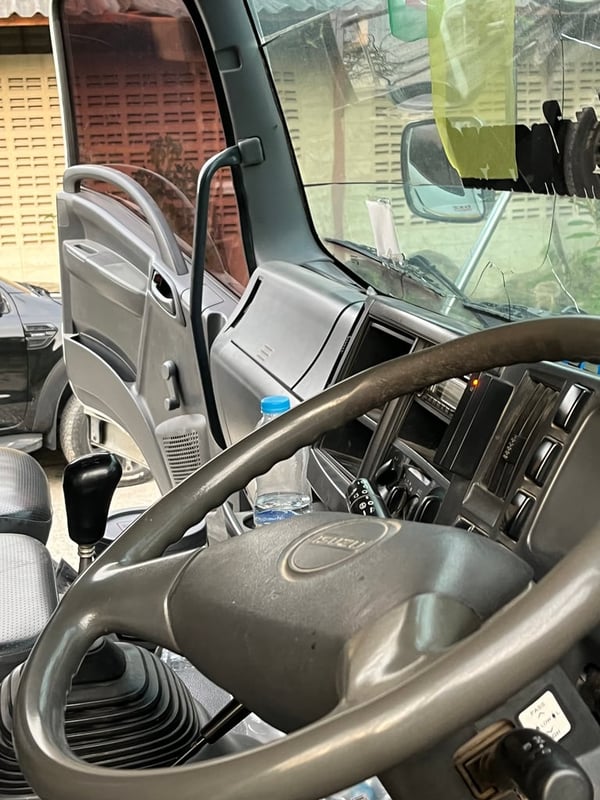 รถ10พ่วงISUZU 360แม่ลูกปี57 ดั้มเสาธง 