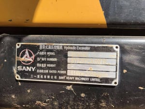 รถขุดSany sy 205c 