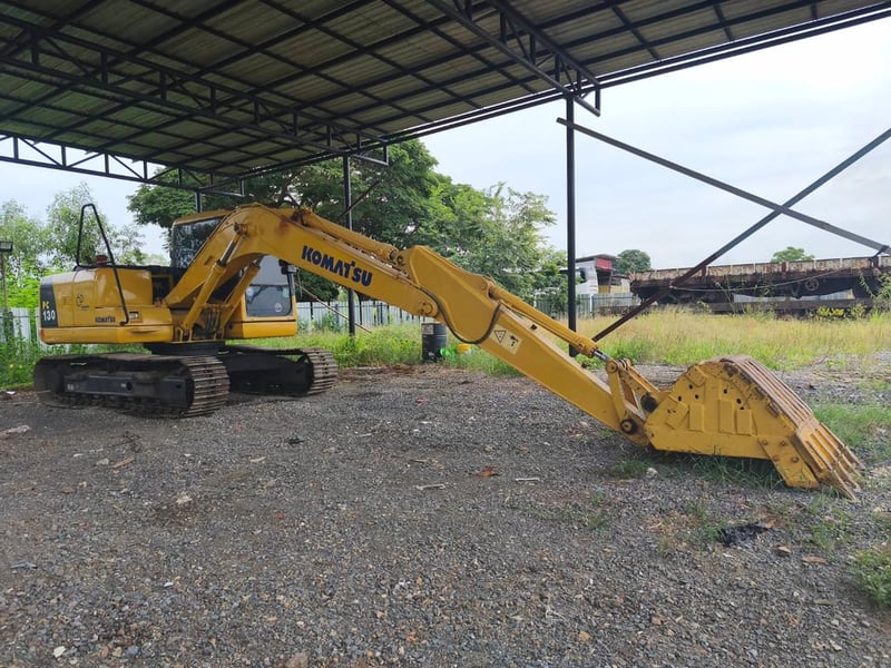 รถขุด KOMATSU PC130-7 0819333780 รถขุด KOMATSU PC130-7 0819333780