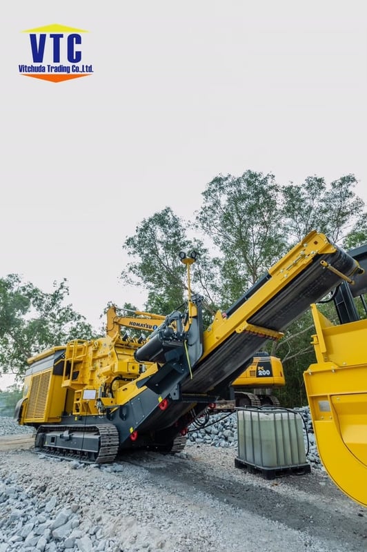Keestrack c4 (เครื่องจักรคัดแยกขนาดของหิน ทราย กรวด และวัสดุอื่นๆ) Keestrack c4 (เครื่องจักรคัดแยกขนาดของหิน ทราย กรวด และวัสดุอื่นๆ)