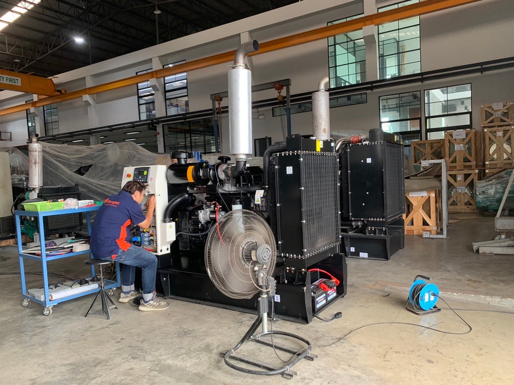 เครื่องกำเนิดไฟฟ้า STAMFORD  CUMMINS