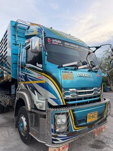 ISUZU FXZ 360แรงม้า รถบรรทุก 10ล้อ พ่วงแม่ลูก ปี64