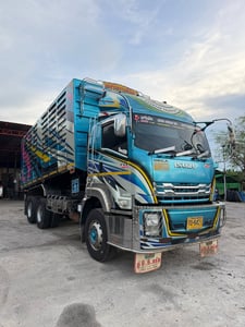 ISUZU FXZ 360แรงม้า รถบรรทุก 10ล้อ พ่วงแม่ลูก ปี64