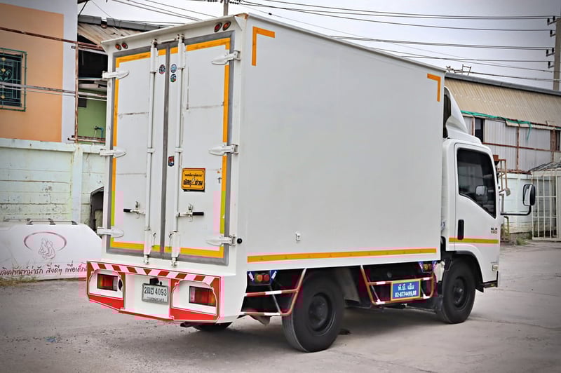 ISUZU NLR 130แรงม้า รถบรรทุก 4ล้อ ตู้แห้ง ปี2020
