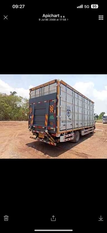 NEX BEV Car Truck 6ล้อ 15 ตัน (4x2) 300แรงม้า รถบรรทุก 6ล้อ ตู้แห้ง ปี2023 เลขไมล์น้อยกว่า 100,000 กม.