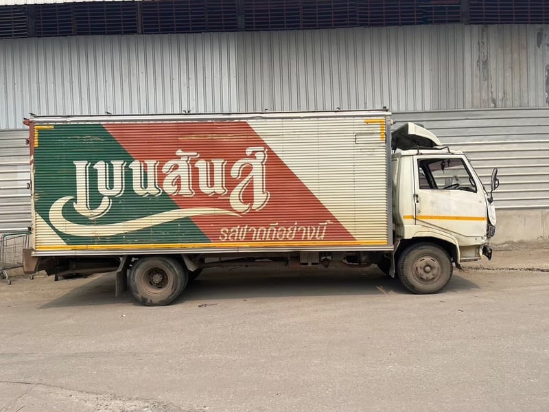 ขายรถบรรทุก6ล้อตู้ทึบ ประตู6บาน กว้าง 2.2 เมตร ยาว 7 เมตร สูง 3 เมตร