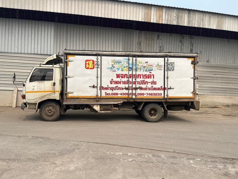 ขายรถบรรทุก6ล้อตู้ทึบ ประตู6บาน กว้าง 2.2 เมตร ยาว 7 เมตร สูง 3 เมตร ขายรถบรรทุก6ล้อตู้ทึบ ประตู6บาน กว้าง 2.2 เมตร ยาว 7 เมตร สูง 3 เมตร