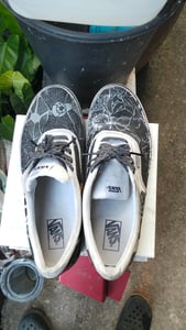 รองเท้าผ้าใบในภาพคือ Vans Era ซึ่งเป็นรุ่นคลาสสิก