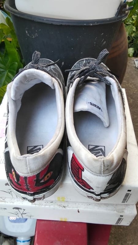 รองเท้าผ้าใบในภาพคือ Vans Era ซึ่งเป็นรุ่นคลาสสิก