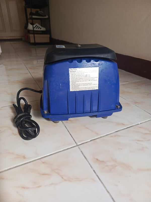 ปั๊มอากาศสำหรับบ่อปลา