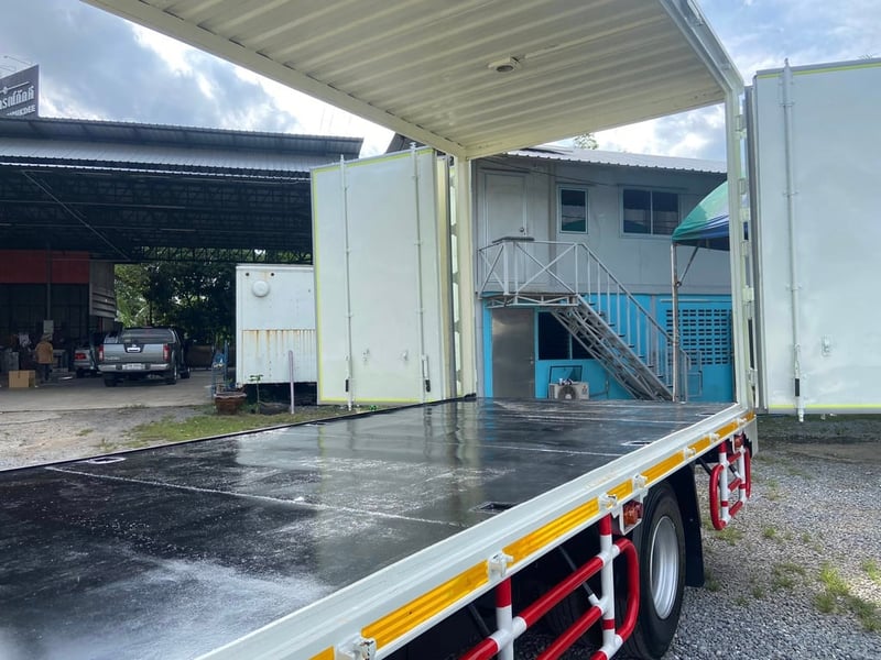 HINO FC 145แรงม้า รถบรรทุก 6ล้อ ตู้แห้ง ปี2017 เลขไมล์ 240,000 กม.