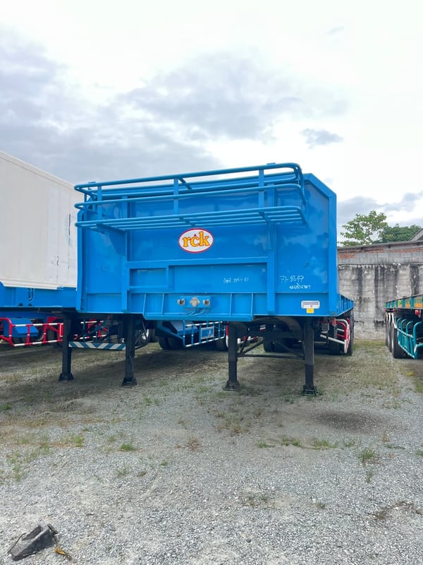 #หางพื้นเรียบสามเพลา อู่ RCK ปี 2564 (8647)