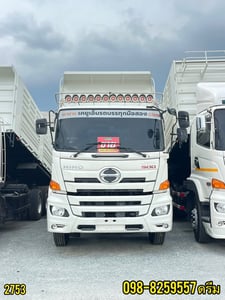 👉 สิบล้อดั้มพ์ HINO FM1A 344 แรง ปี 2565 (2753)  