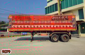 🇨🇷 หางเซมิดั้มพ์ สองเพลา อู่ CTT ปี 2566 (9079)