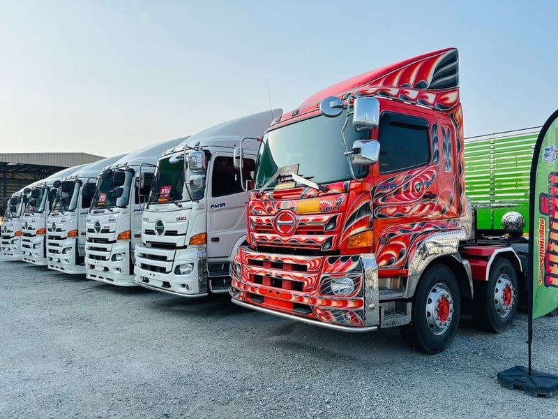 🧡 #สิบสองล้อหัวลาก_HINO FM1A 344 แรง ปี 2566 (9078) 🧡 #สิบสองล้อหัวลาก_HINO FM1A 344 แรง ปี 2566 (9078)