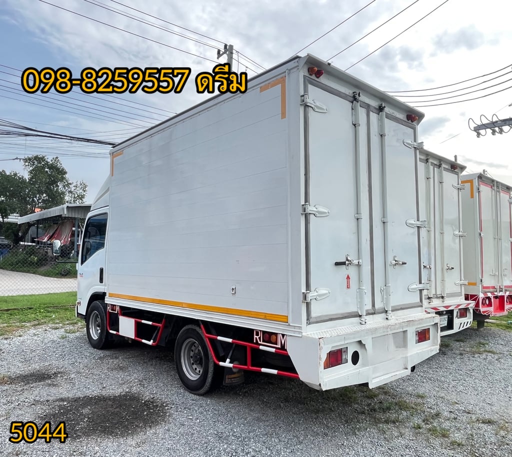 👉 #สี่ล้อตู้ ISUZU  NLR 130 แรง ปี 2560 (5044)