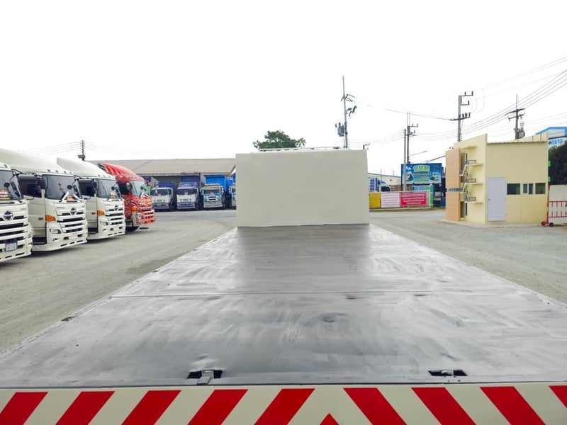 #สิบล้อพื้นเรียบ HINO FL8J 260 แรง ปี 2560 (1784)