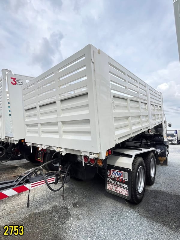 👉 สิบล้อดั้มพ์ HINO FM1A 344 แรง ปี 2565 (2753)  