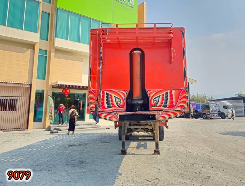 🇨🇷 หางเซมิดั้มพ์ สองเพลา อู่ CTT ปี 2566 (9079)