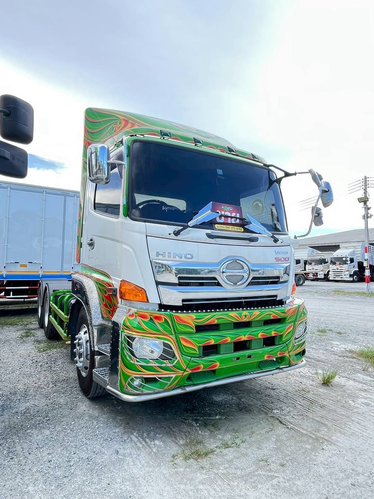 💥#สิบล้อหัวลาก HINO FM2P 380 แรง ปี 2562 (7351)