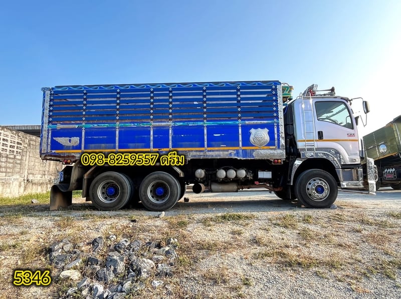 สิบล้อดั้มพ์ ISUZU  FXZ 360 แรง ปี 2565 (5346)