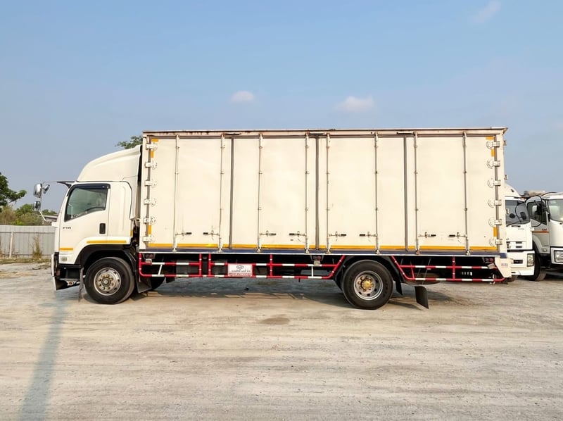 Vาย หกล้อตู้... หนึ่งในตัวเลือก ที่คุณกำลังมองหา ￼  ✔️หกล้อตู้สิบบาน ISUZU FTR 240 แรง ปี 2557  (9785)