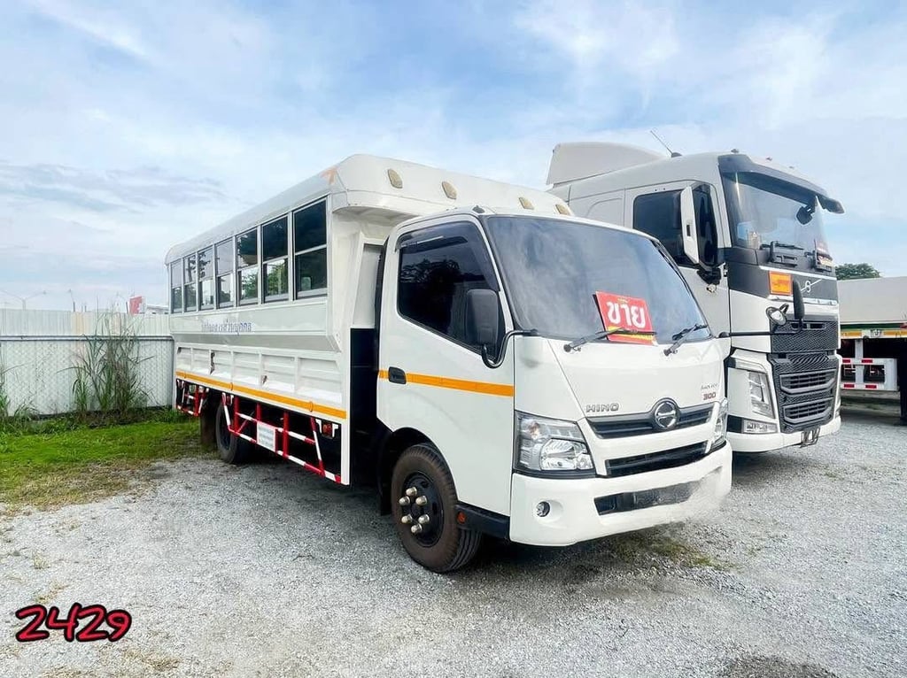    #หกล้อโดยสาร HINO XZU 150 แรง  ปี 2566  (2429)