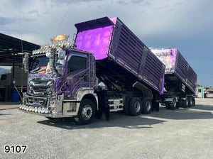 🚚  สิบล้อดั้มพ์  ปี2566  ISUZU  FXZ  360 แรง  (3502)