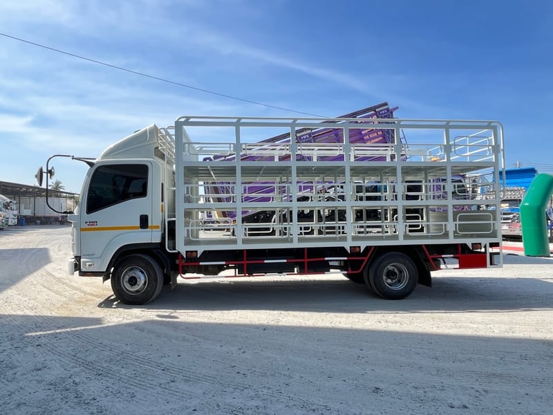 🇨🇷 หกล้อคอก ISUZU  FRR 210 แรง ปี 2564  (4513)