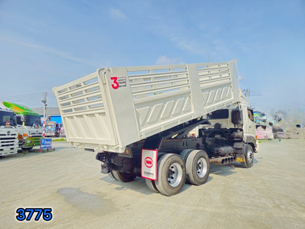 🇨🇷 สิบล้อดั้มพ์ HINO FM1A 344 แรง ปี 2559 (3775)