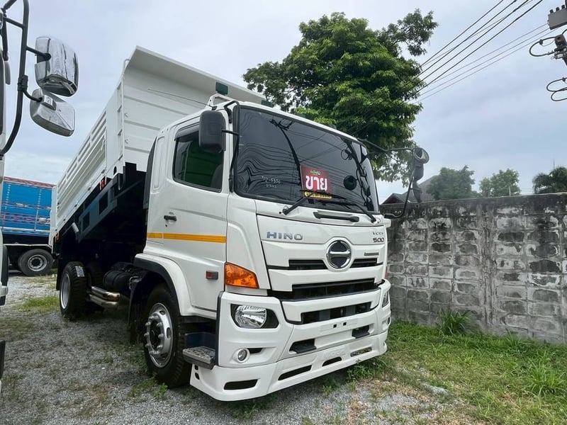 HINO FG รถบรรทุก 6ล้อ ดั้มพ์ ปี2022 เลขไมล์น้อยกว่า 100,000 กม.