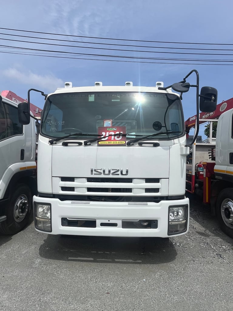 ‼️ สิบล้อพื้นเรียบ ISUZU FVM 240 แรง ปี 2555 (5844) ‼️ สิบล้อพื้นเรียบ ISUZU FVM 240 แรง ปี 2555 (5844)