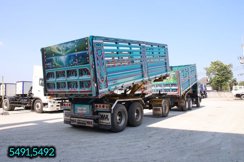 📌 โปรลดกระหน่ำต่ำกว่าทุน สิบล้อดั้มพ์ HINO FM1A 344 แรง ปี 2567 หางดั้มพ์ สามเพลา อู่แม็กซ์เทรลเลอร์  ปี2567 (5491,5492)