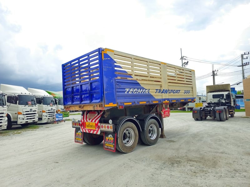 🇨🇷 หางเซมิดั้มพ์ สองเพลา อู่ TNJ ปี 2565 (0824) 🇨🇷 หางเซมิดั้มพ์ สองเพลา อู่ TNJ ปี 2565 (0824)