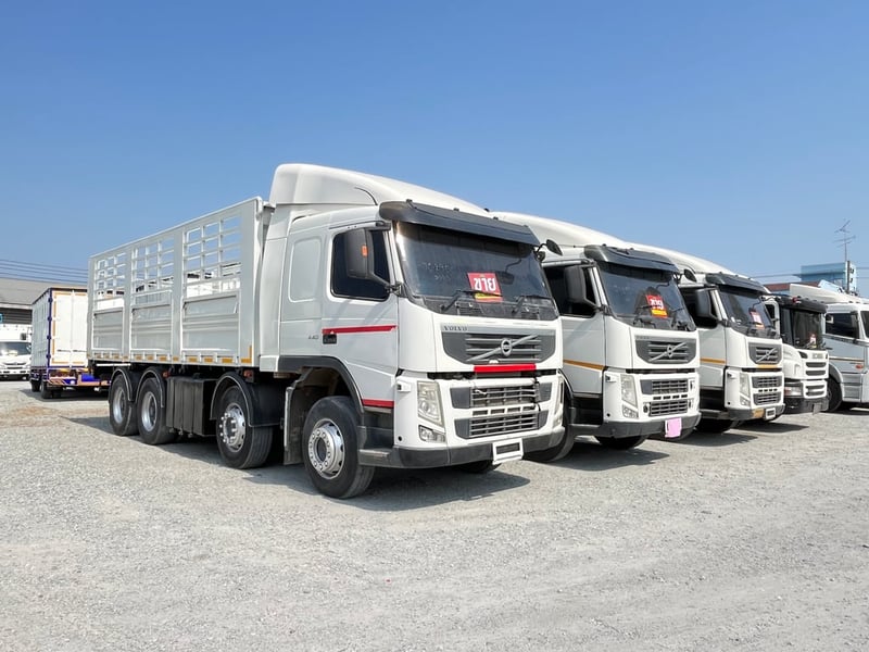 🚚หางพื้นเรียบ สามเพลา อู่ส.สมบัติ  ปี 2561 ( 5529)